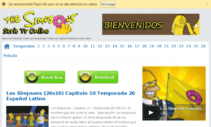 Simpsonsonlinelatinotv.blogspot.fr thumbnail