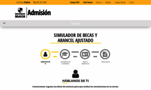 Simulabeca.umayor.cl thumbnail