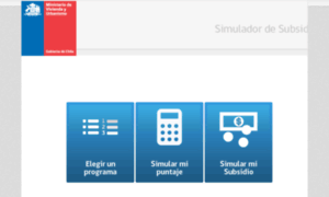 Simuladordesubsidio.minvu.cl thumbnail