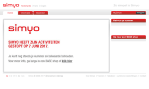 Simyo.be thumbnail