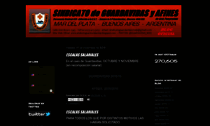 Sindicatoguardavidasmdp.blogspot.com thumbnail