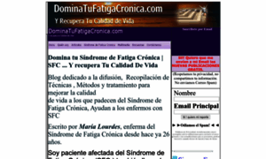 Sindromedefatigacronica.com thumbnail