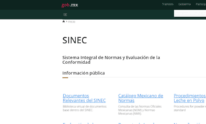 Sinec.gob.mx thumbnail