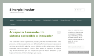 Sinergiainsular.com thumbnail