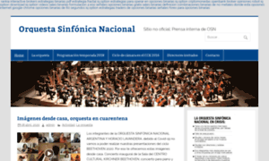 Sinfonicanacional.com.ar thumbnail