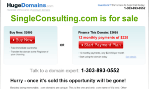 Singleconsulting.com thumbnail
