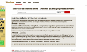 Sinonimos.woxikon.cl thumbnail