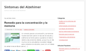 Sintomasdelalzheimer.com thumbnail