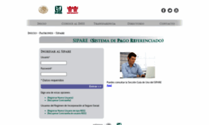 Sipare.imss.gob.mx thumbnail