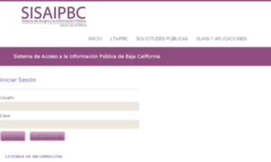 Sisaipbc.org.mx thumbnail