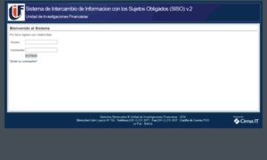 Siso.uif.gob.bo thumbnail
