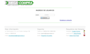 Sistema.megacompra.cl thumbnail