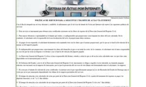 Sistemadeactasporinternet.durango.gob.mx thumbnail