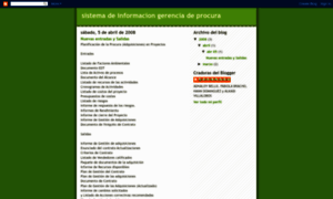 Sistemadeinformaciongerenciadeprocura.blogspot.com thumbnail