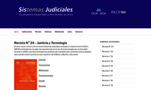 Sistemasjudiciales.org thumbnail