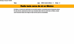 Sitio-de-taxis.info thumbnail