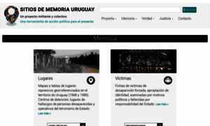 Sitiosdememoria.uy thumbnail