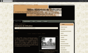 Sitioshistoricosdechihuahua.blogspot.com thumbnail