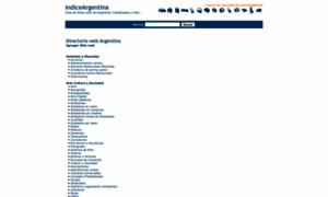 Sitiosweb.indiceargentina.com.ar thumbnail