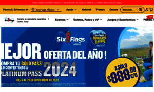 Sixflags.com.mx thumbnail