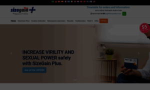 Sizegainplus.com thumbnail