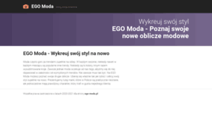 Sklep.ego-moda.pl thumbnail