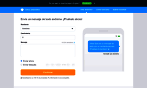 Smsanonimo.es thumbnail