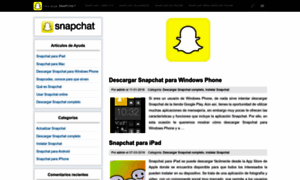 Snapchatdescargar.net thumbnail