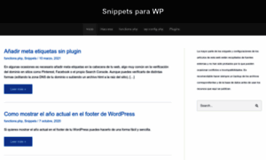 Snippetsparawp.com thumbnail