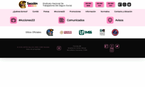 Sntss-sec33.org.mx thumbnail