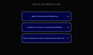 Social-network.club thumbnail