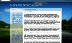 Socialismoperuanoamauta.blogspot.com thumbnail