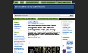 Socialismosiglo21.wordpress.com thumbnail
