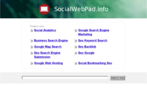 Socialwebpad.info thumbnail