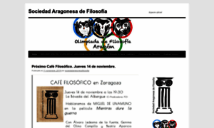 Sociedadaragonesadefilosofia.wordpress.com thumbnail