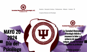 Sociedadmexicanadepsicologia.org thumbnail