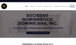Sociedadnumismaticadominicana.org thumbnail