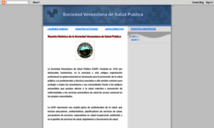 Sociedadvenezolanadesaludpblica.blogspot.com thumbnail