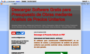 Softwaregratispresupuestos.blogspot.com thumbnail