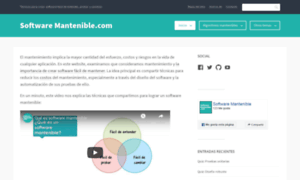 Softwaremantenible.com thumbnail