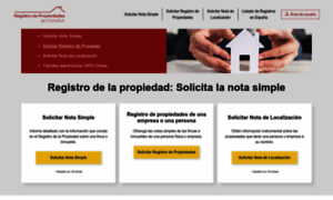 Solicitar-notasimple.es thumbnail