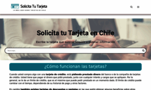 Solicitatutarjeta.cl thumbnail