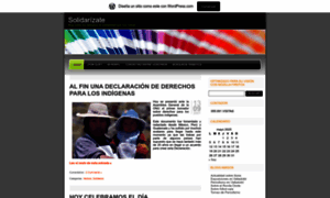 Solidarizate.wordpress.com thumbnail