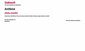 Solinsoft.com thumbnail