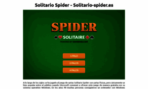 Solitario-spider.es thumbnail