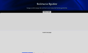 Solitariospider.com thumbnail