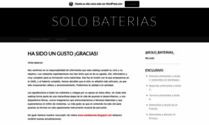 Solobaterias.wordpress.com thumbnail