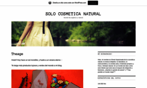 Solocosmeticanatural.wordpress.com thumbnail