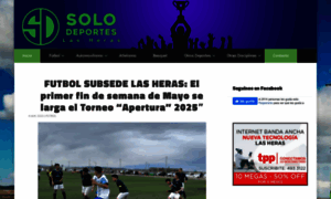Solodeporteslasheras.com.ar thumbnail