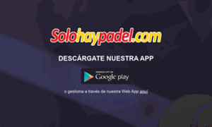 Solohaypadel.com thumbnail